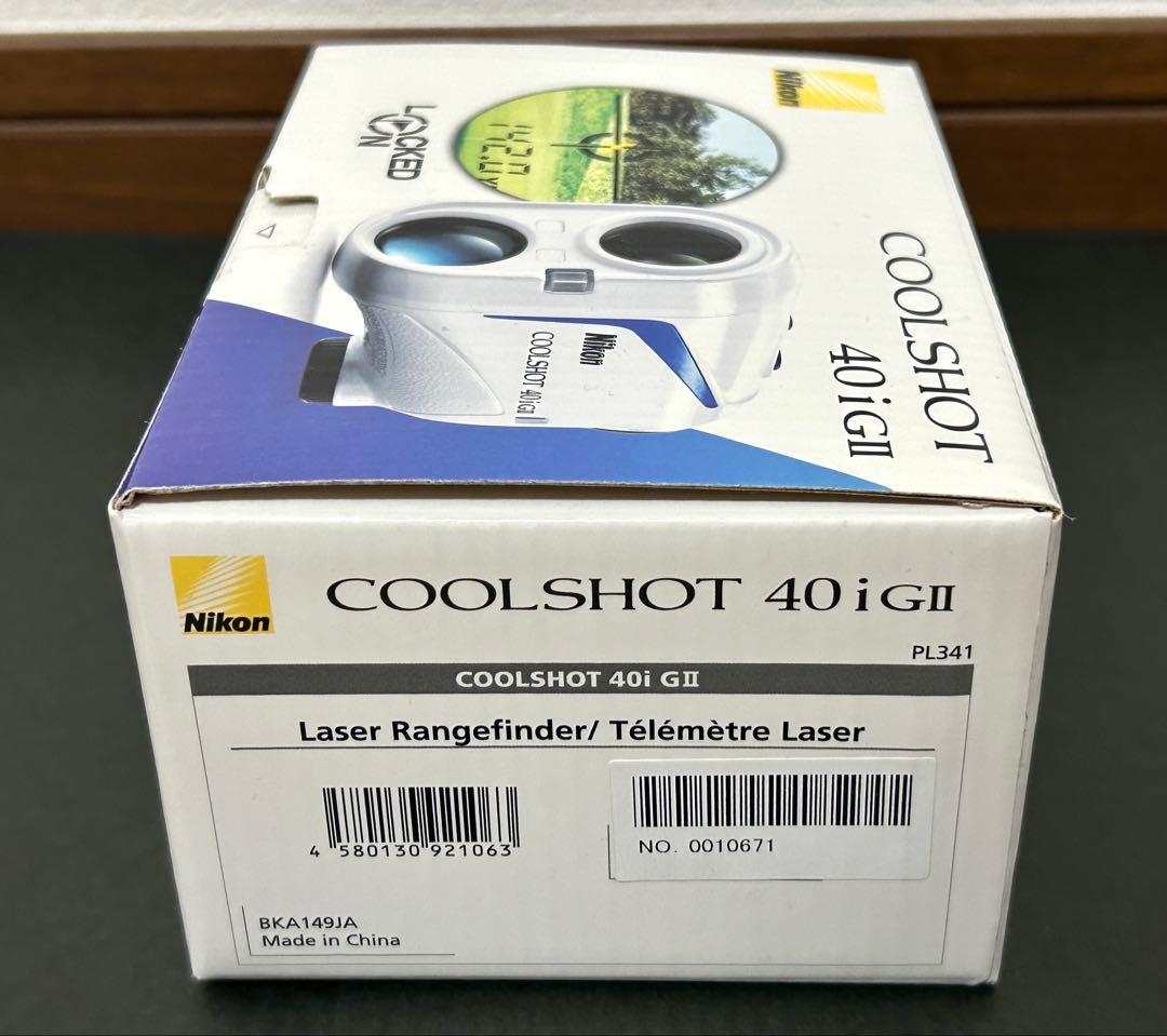 【Nikon レーザー距離計 40iGII美品】
