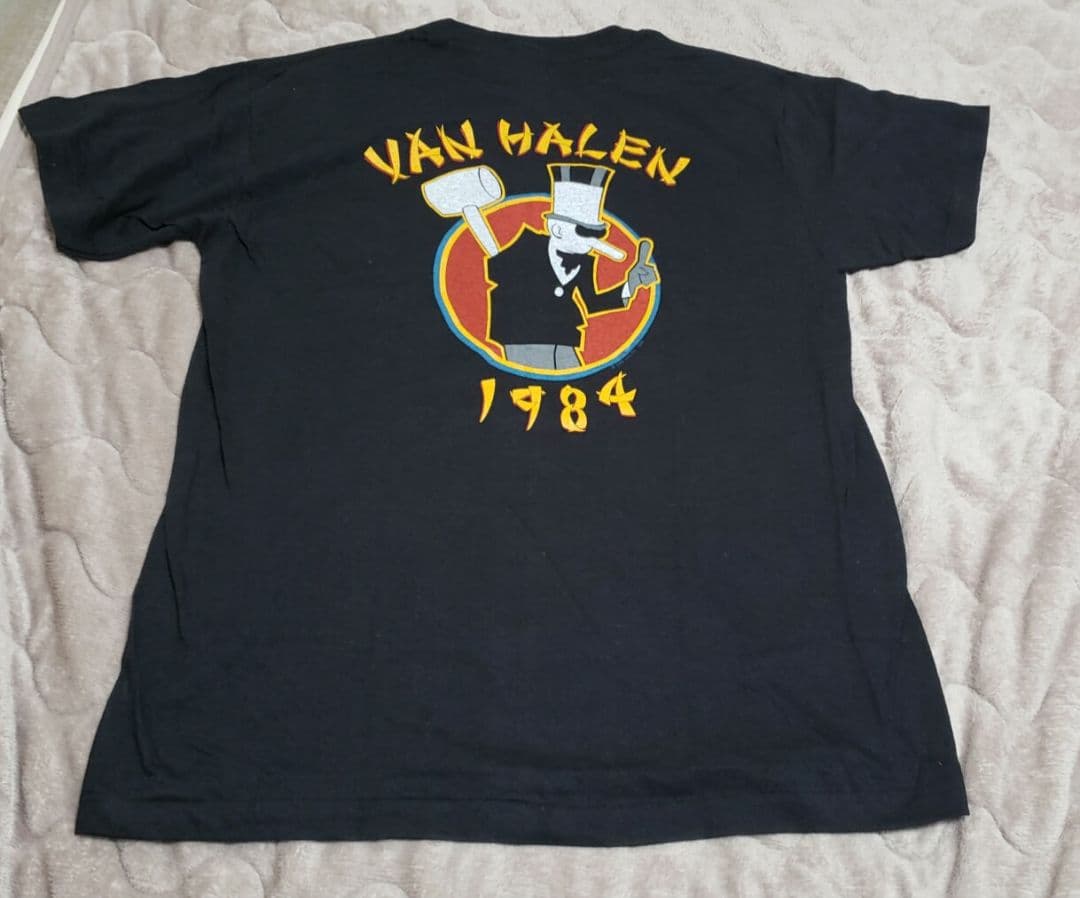 Van Halen 1984ツアー Tシャツ Mサイズ ブラック