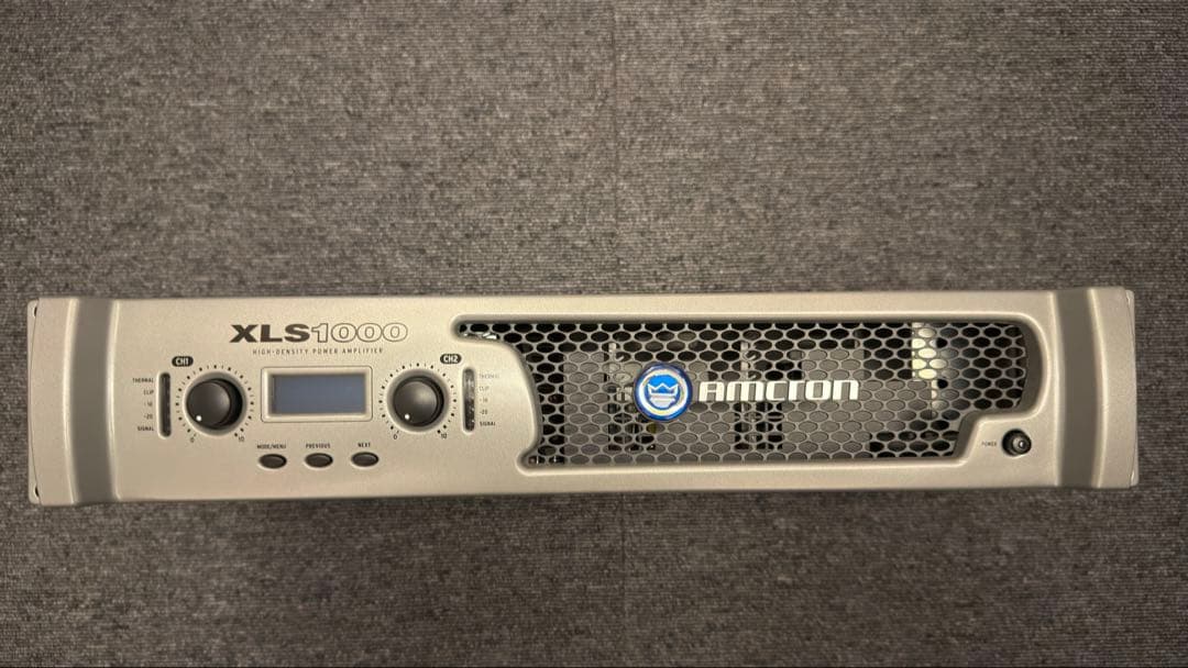 AMCRON Crown XLS1000 アンプ