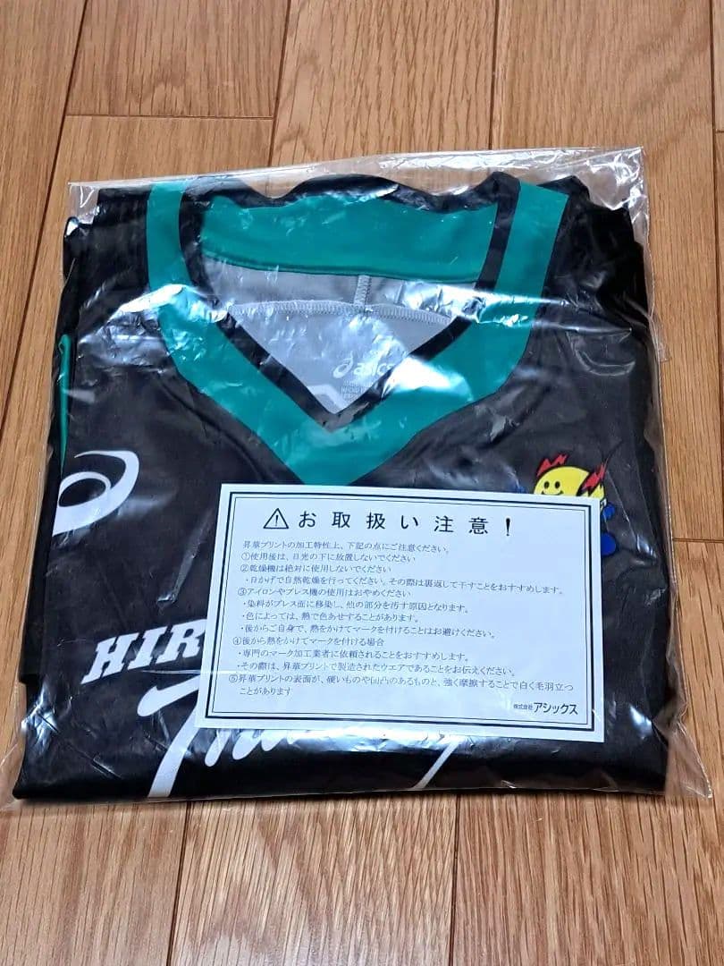 最終値下げ☆未使用広島サンダーズ三輪選手No.4　オフィシャルユニ XLタグ付き