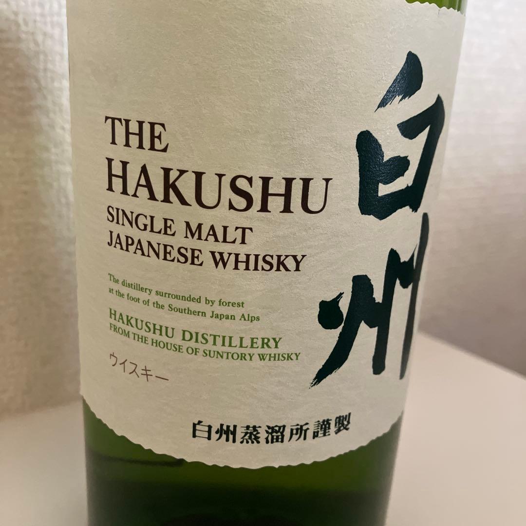 白州シングルモルトウイスキー700ml未開封