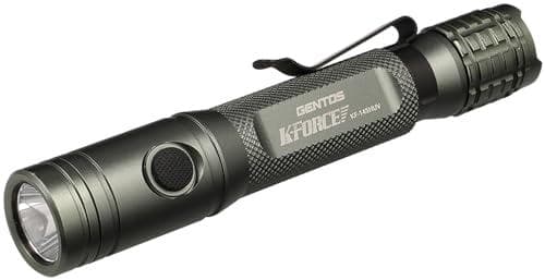 GENTOS(ジェントス) 懐中電灯 LEDライト 充電式/単3電池/単4電池A