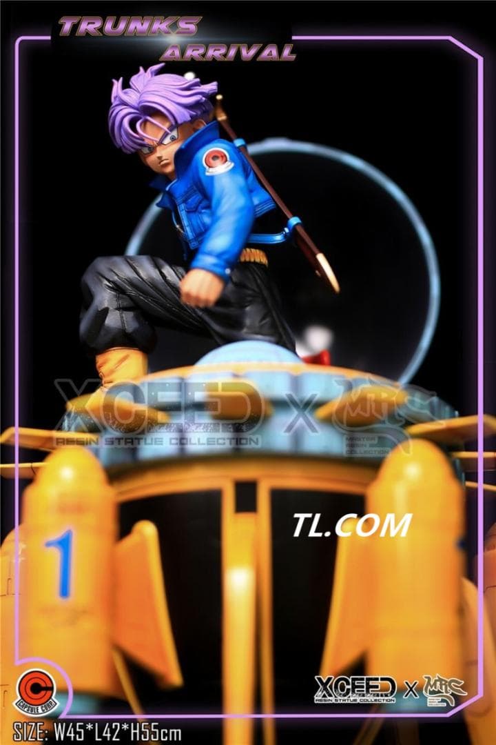 新品未開封『ドラコンボール』　MRC　トランクス　ガレージキット スタチュー