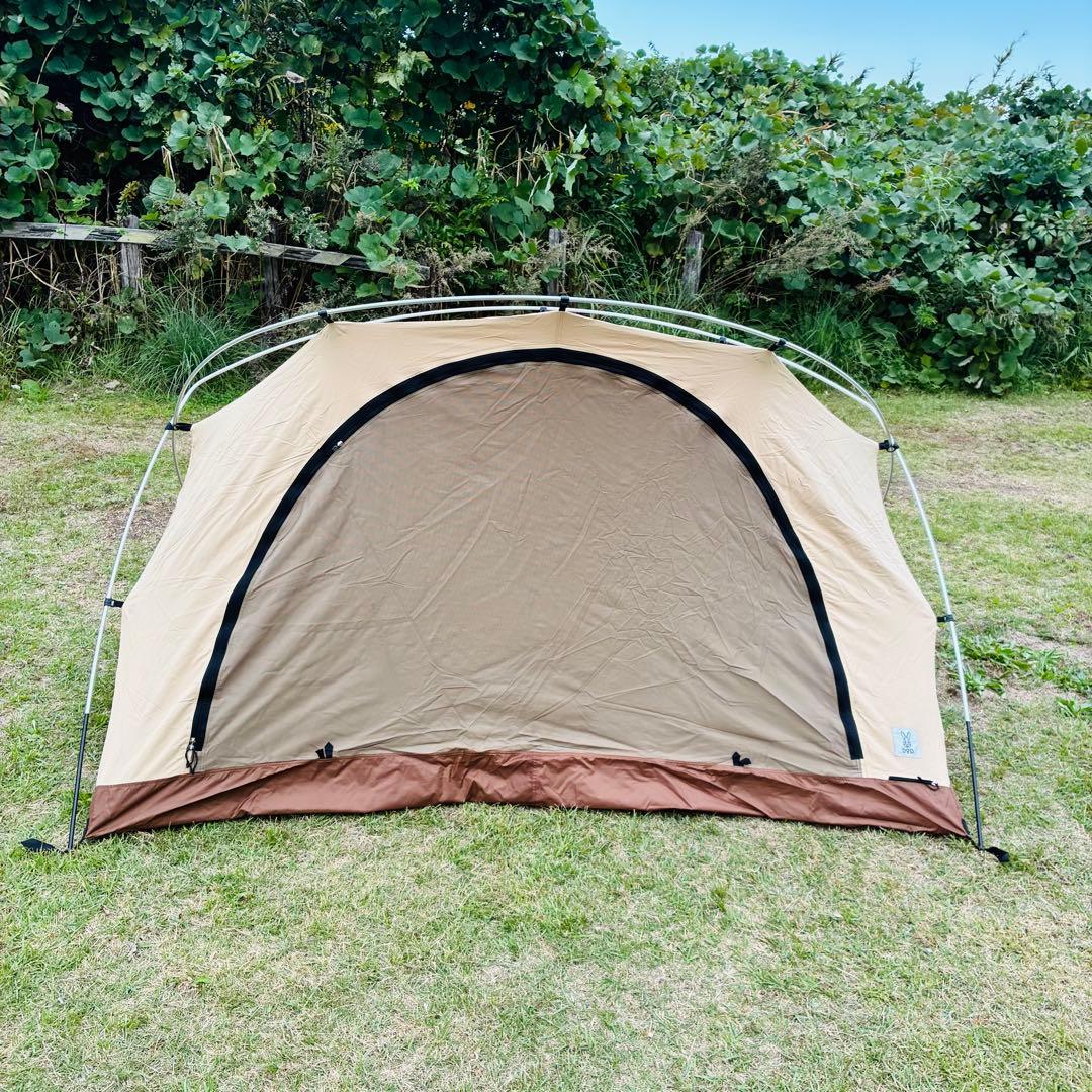 【美品】DOD フカヅメカンガルーテントS タン T2-839-TN