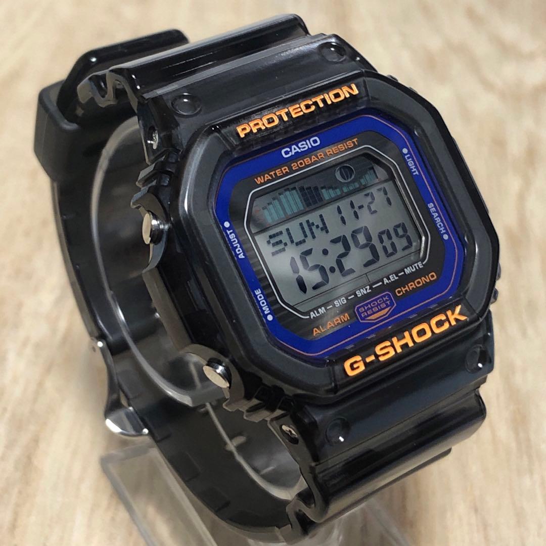 【希少未使用極美品】G-SHOCK G-LIDE GLX-5600クリアブラック