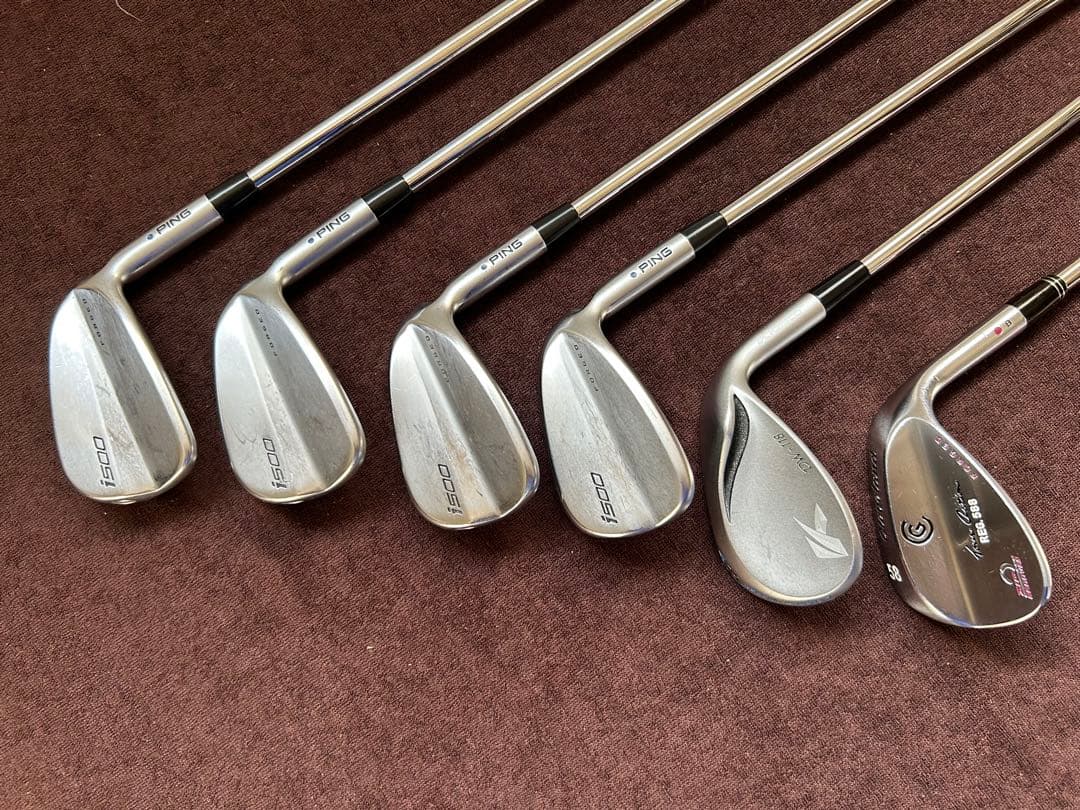 ピンi500 (7,8,9,W)&クリーブランド58°&キャスコ52°セット