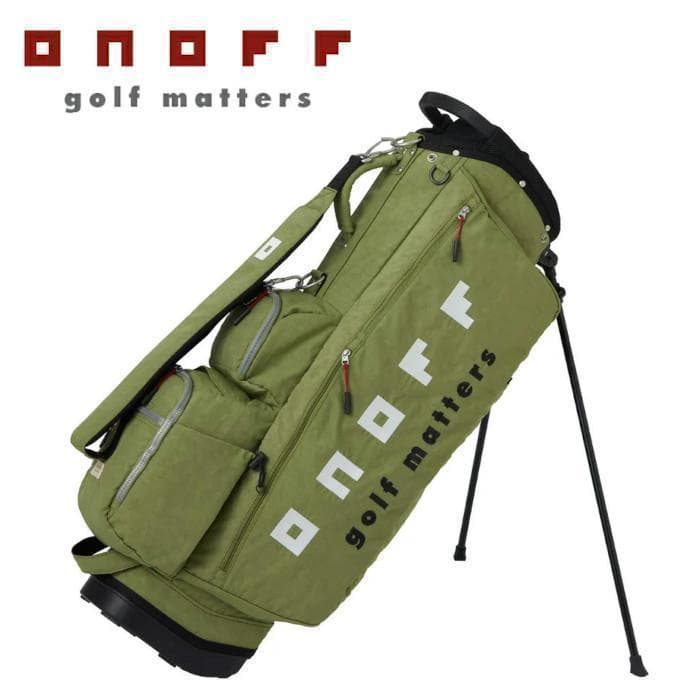 新品 ONOFF オノフ 軽量キャディバッグ OB0326 グラスグリーン