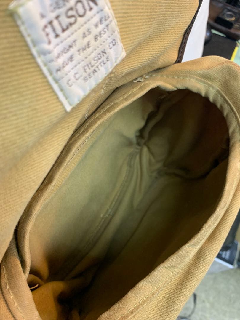 FILSONフィルソン　フィールドバッグ　キャンバス　レザーバッグ