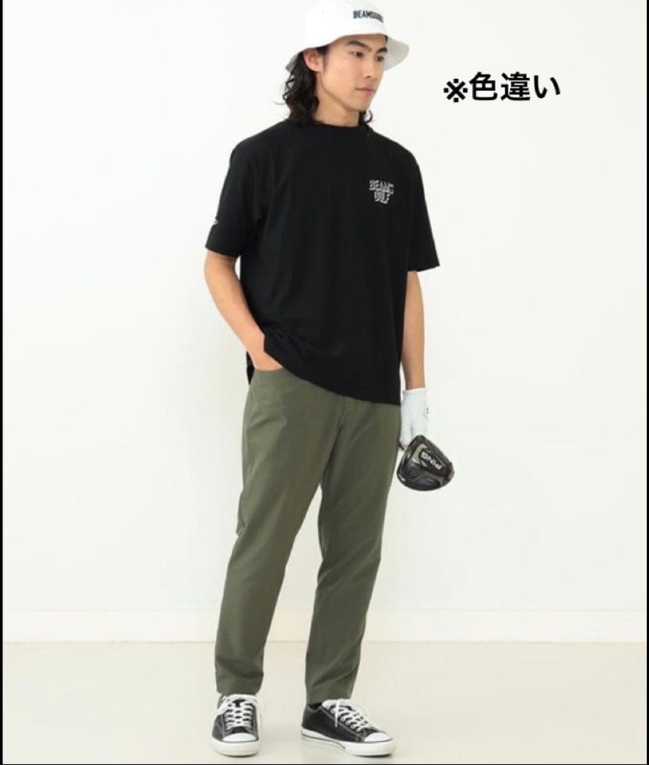【新品】ビームスゴルフ／モックネック／ハイネック ／半袖
