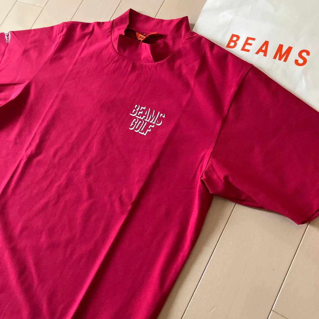 【新品】ビームスゴルフ／モックネック／ハイネック ／半袖