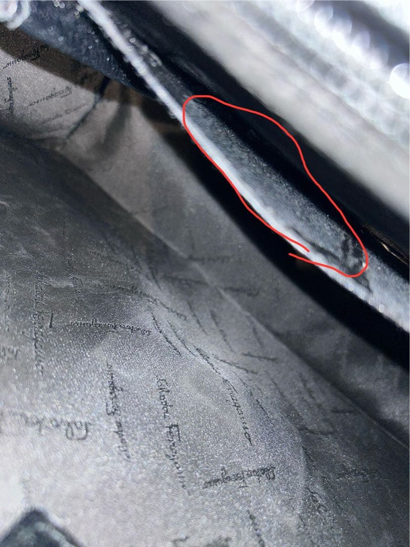 フェラガモ ブリーフケース 黒