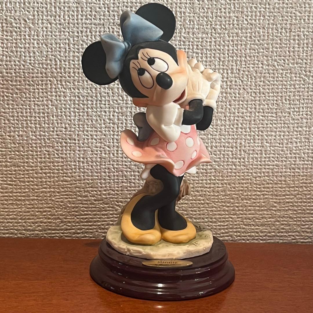 ジョゼッペアルマーニ　美品　ミニーマウス　ディズニー　陶器　人形　フィギュリン