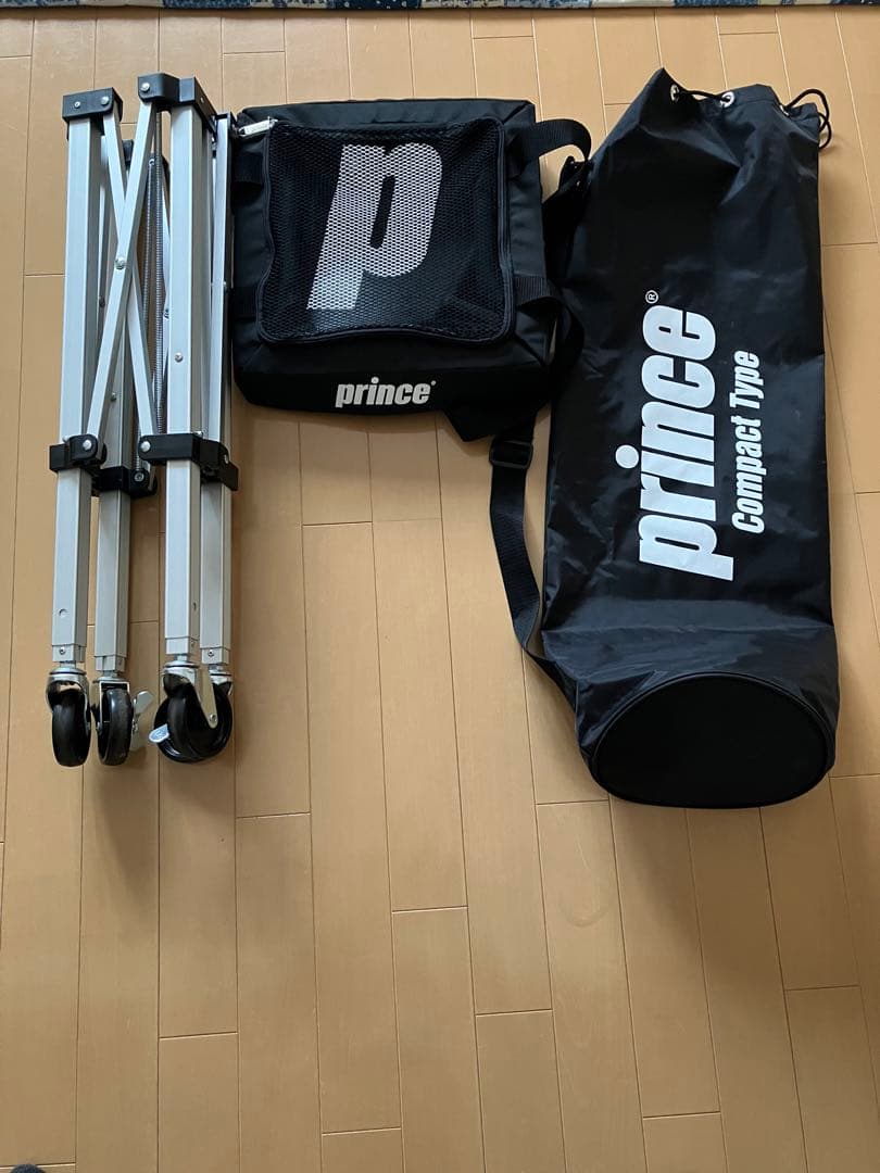 prince テニス　ボール　カゴ　バッグ キャスター