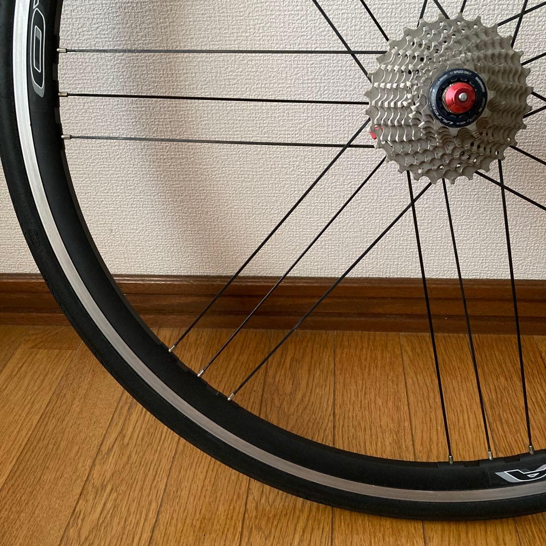 カンパニョーロZONDA シマノアルテグラスプロケット付