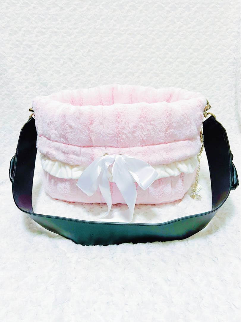 ファーキャリーバッグ(斜め掛けショルダー)