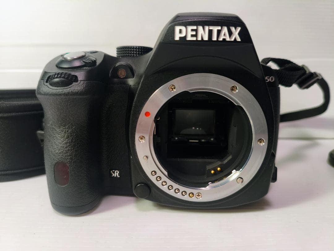 【メタル】PENTAX K-50 ブラック＋WRレンズ