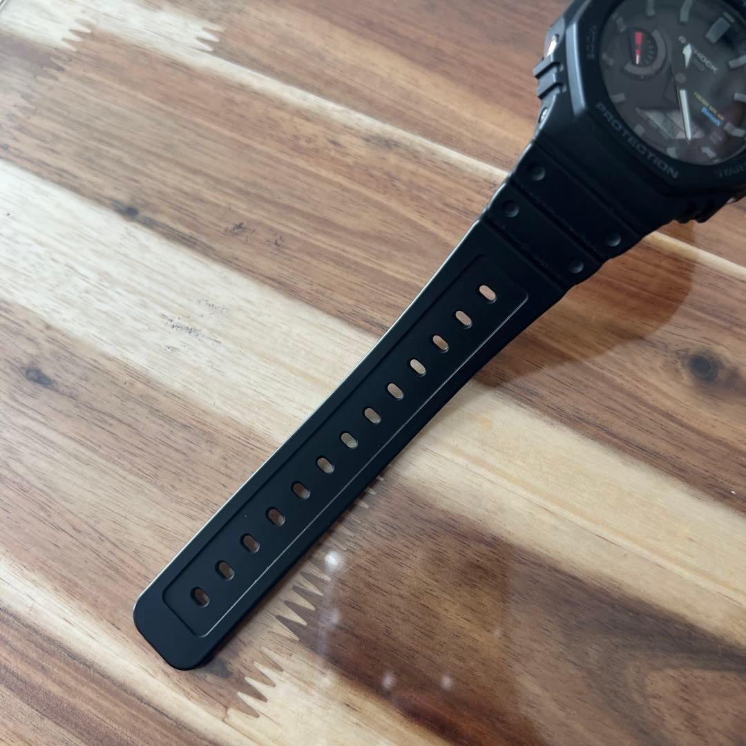 ふむふむ。 G-SHOCK GA-B2100 ブラック デジタル腕時計