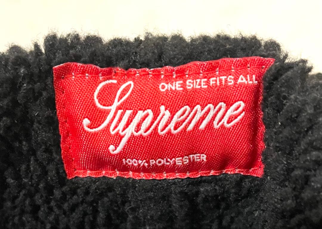 Supreme フライトキャップ ブラック