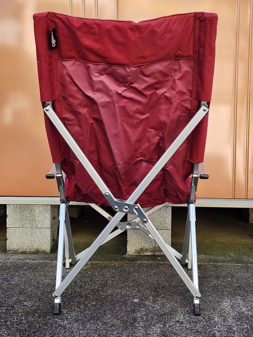 小川キャンパル リラックスアームチェア 1956 レッド系 2脚セット