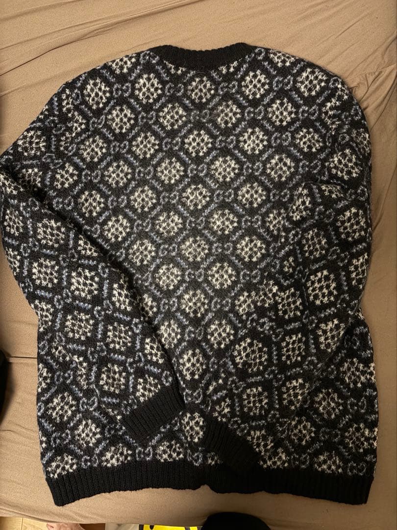 GUCCI GGロゴ ニット長袖セーター　美品