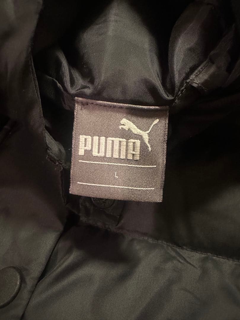 ‼️値下げセール中‼️PUMA フード付きダウンジャケット L 黒