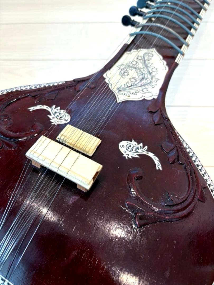 シタール　インド民族楽器　アコースティックシタール　SARDARFLUTE