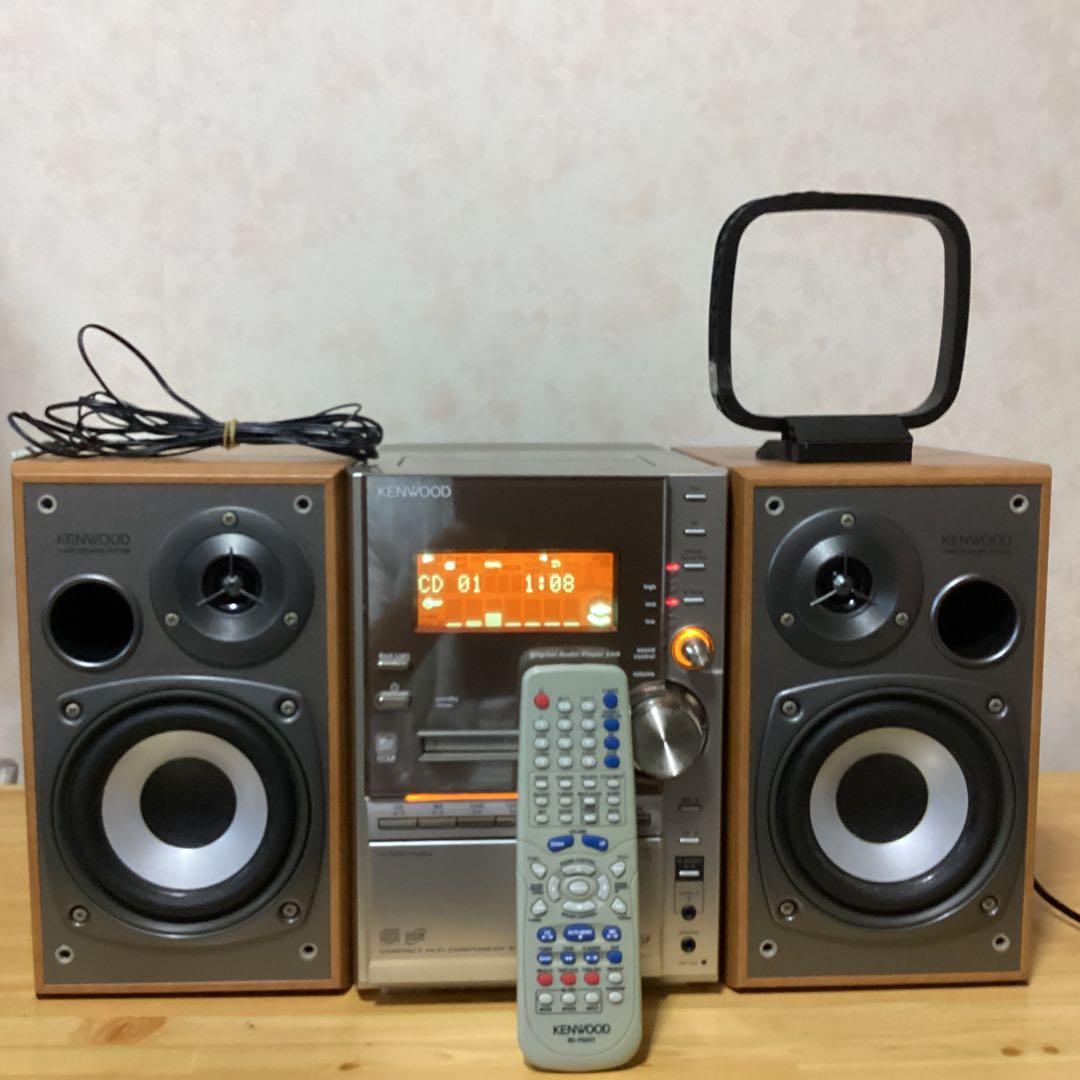 KENWOOD　ケンウッド　RXD-SV3MD　ミニコンポ　 アンテナリモコン付