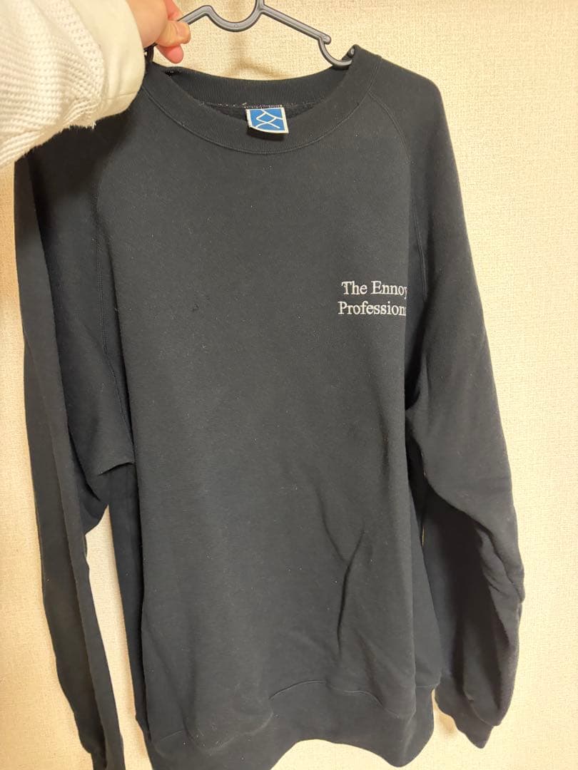 the ennoy スタイリスト私物 スウェット ブラック xl