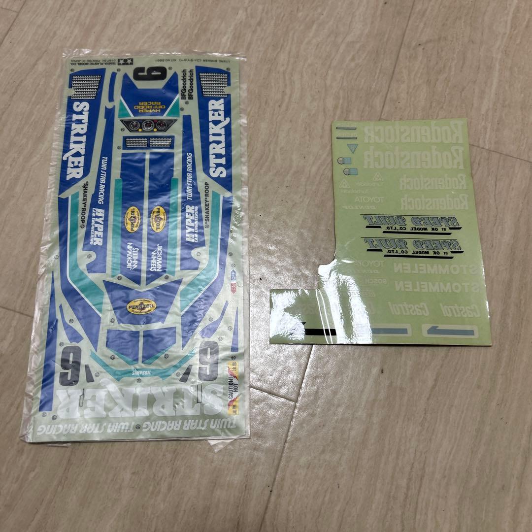 希少！タミヤ 1/10RC ストライカー 絶版品 当時物 ヴィンテージ 初版品