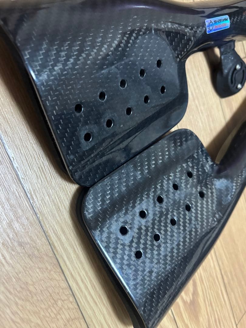 Fast tt aerobar カーボンエアロバー　スペーサー付き