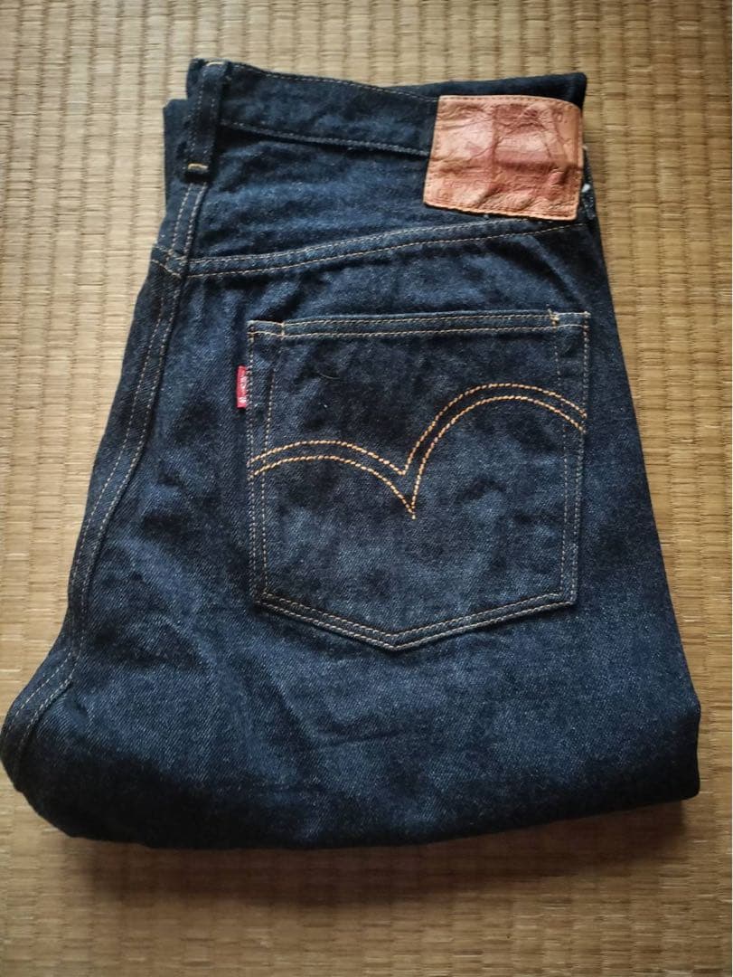Levi's LVC 37501 復刻 日本製 w36 シンチバック