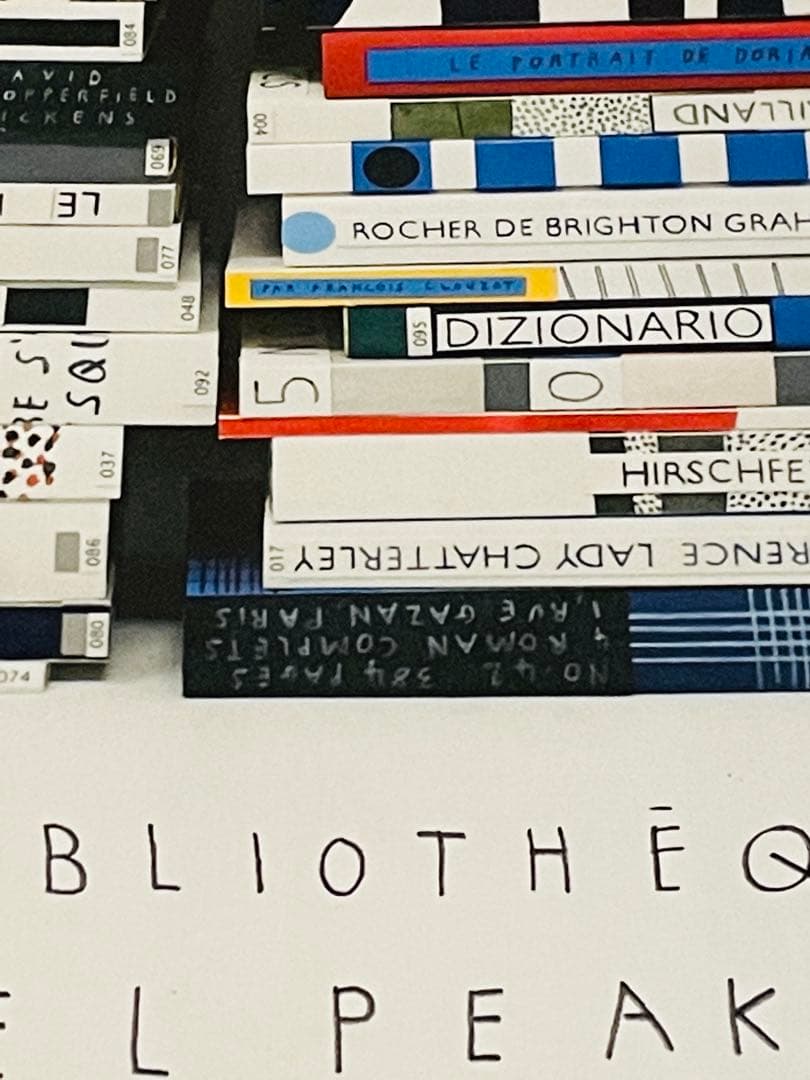 現地完売残り1枚 ナイジェルピーク Nigel Peake 両面ポスター