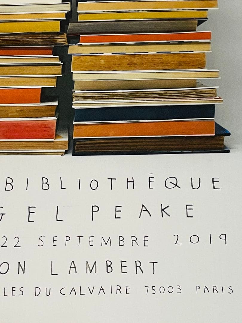 現地完売残り1枚 ナイジェルピーク Nigel Peake 両面ポスター