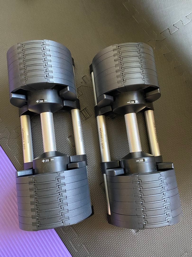 【とっとちゃんさん専用]フレックスベル 可変式ダンベル ブラック[引き取りのみ]