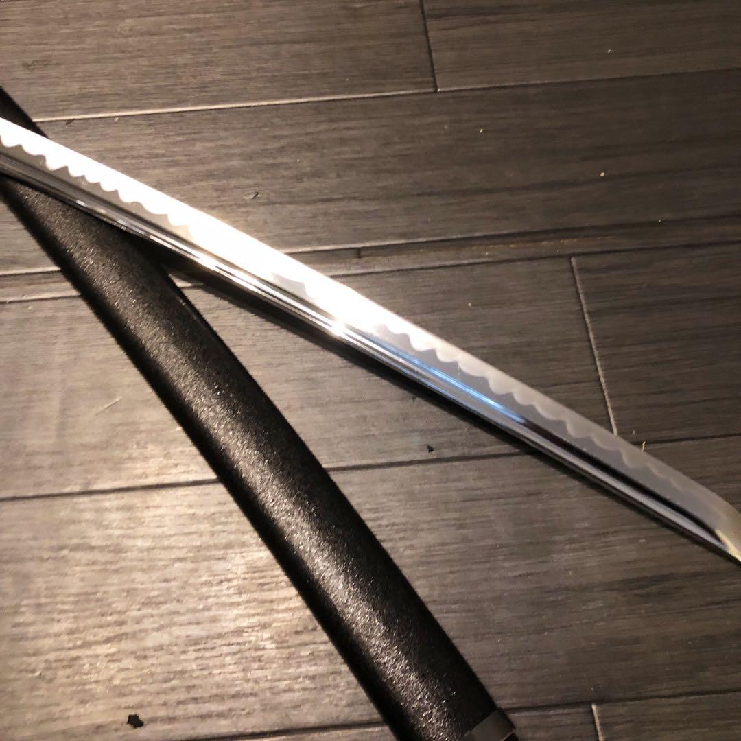 専用　模造刀　居合刀　樋入り刀身　橙金拵え　亜合金刀身　名刀