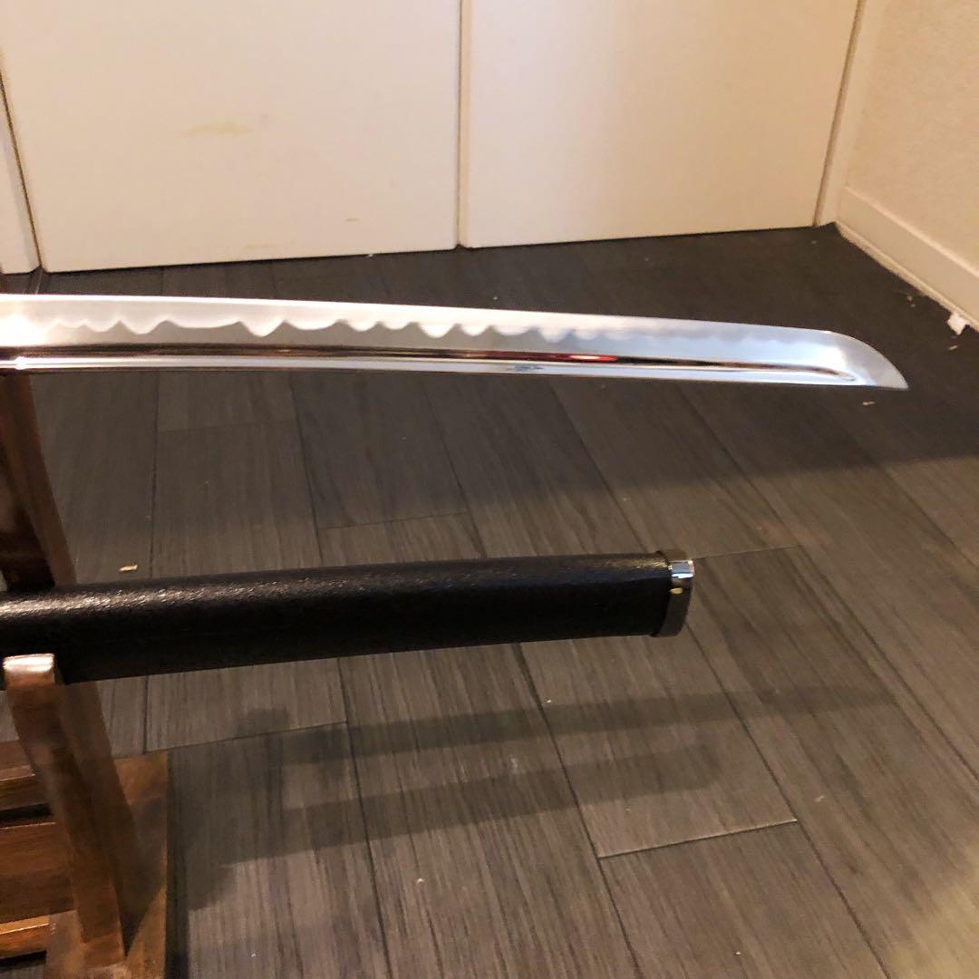 専用　模造刀　居合刀　樋入り刀身　橙金拵え　亜合金刀身　名刀