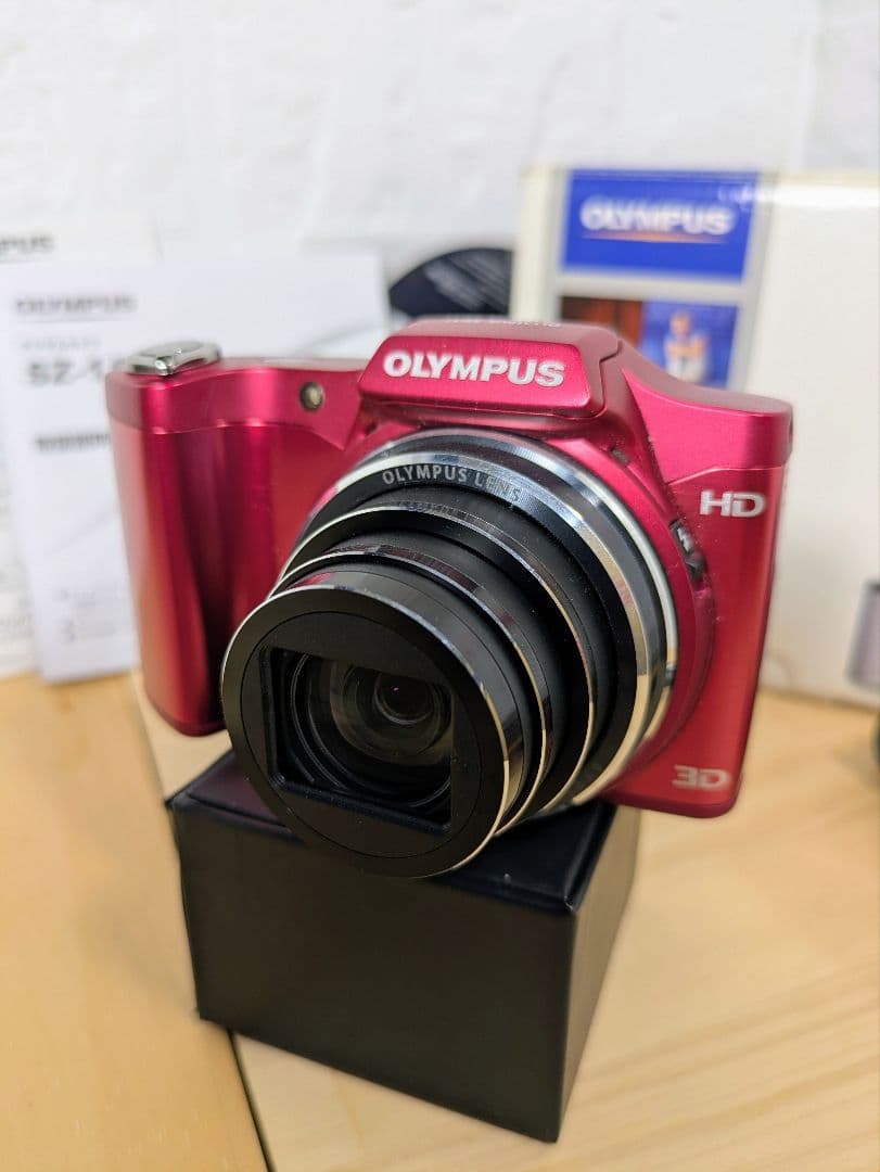 美品箱あり OLYMPUS SZ SZ-11レッド オリンパス コンデジ