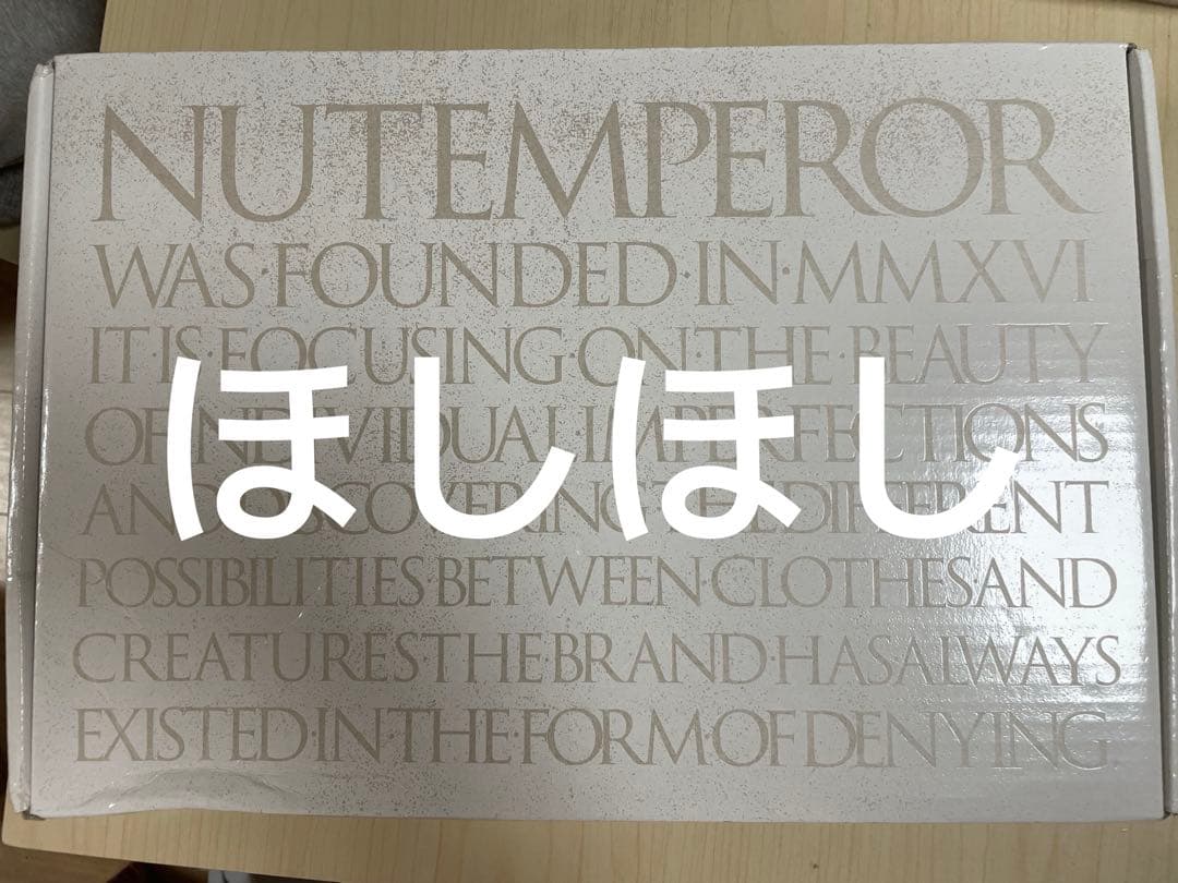 新品 未使用 nutemperor 黒 ショルダーバッグ 箱あり タグ付き