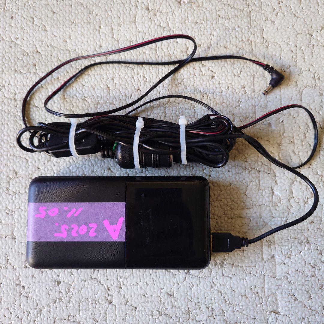 Cellstar CD-50 ドライブレコーダー（元箱無）常時電源コード配線済