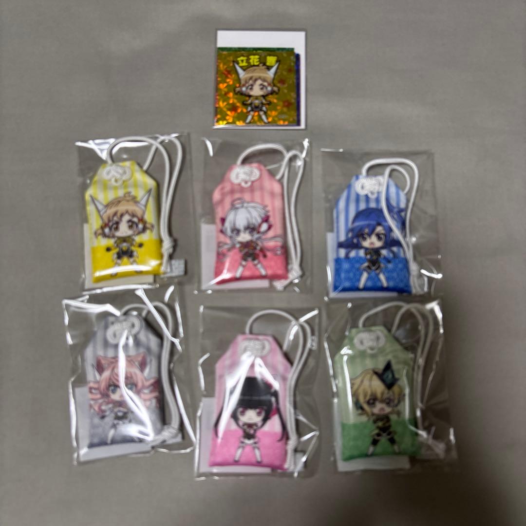 絶勝守 6個セット　ステッカー　戦姫絶唱シンフォギア