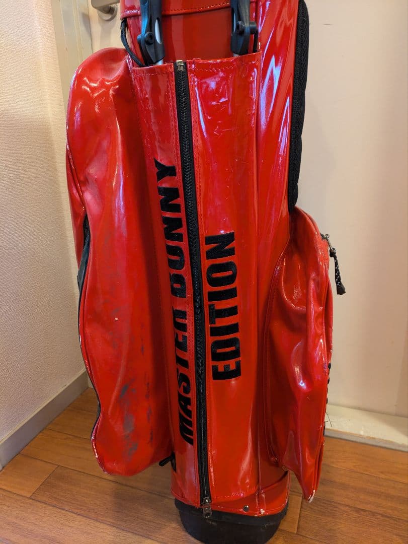 マスターバニーエディション 10周年記念 ゴルフバッグ 赤