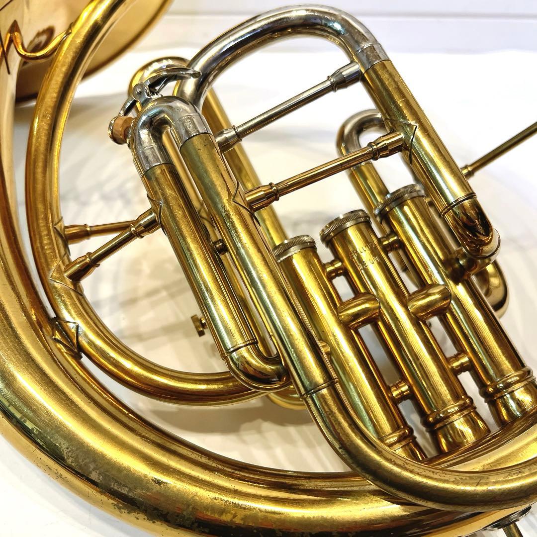 【希少】NIKKAN NO.20 フレンチホルン ニッカン　ピストンホルン