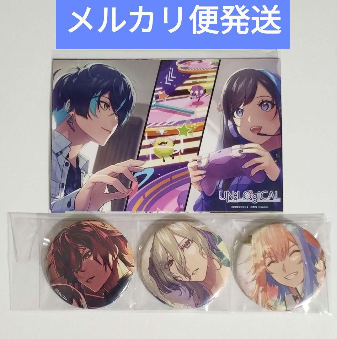 UN:LOGICAL アンロジカル HMV 特典 缶バッジ ポストカード