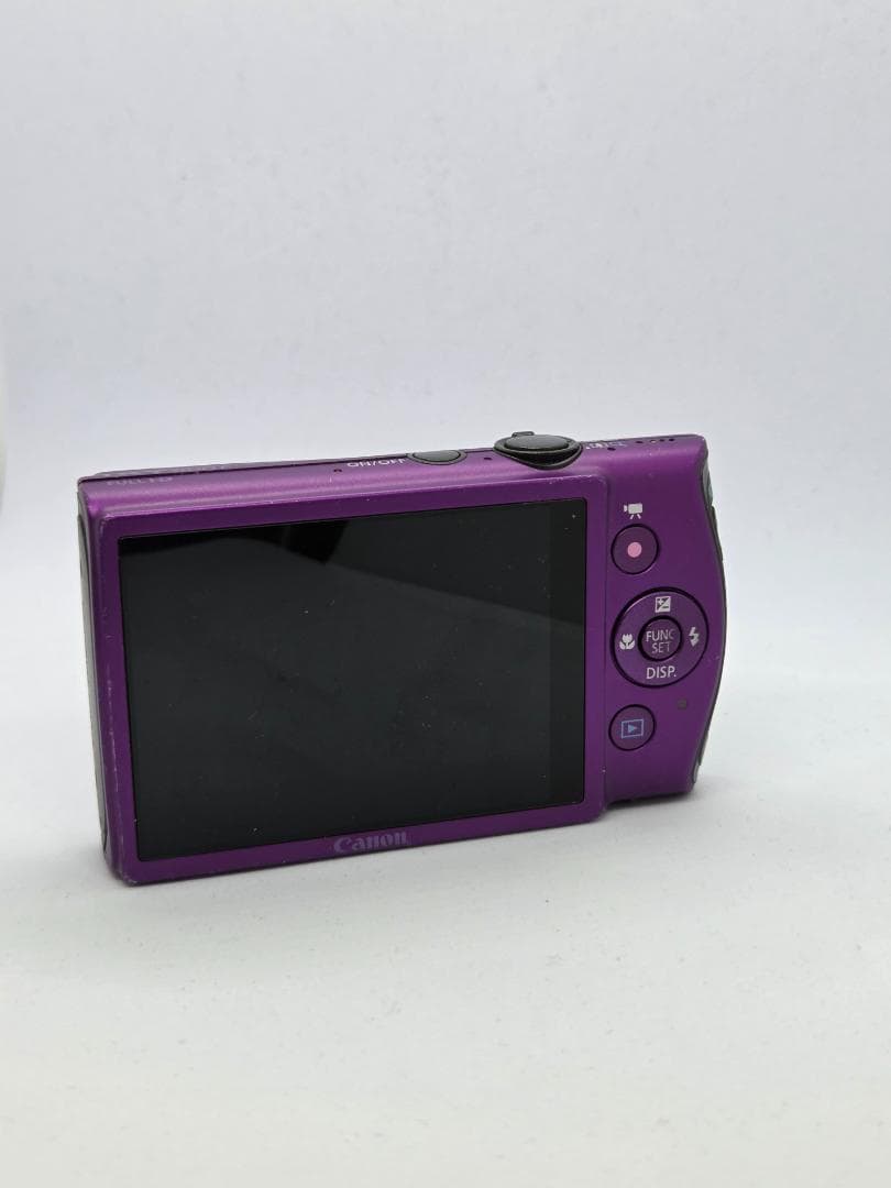 【ジャンク】キャノン Canon IXY 600F パープル デジタルカメラ