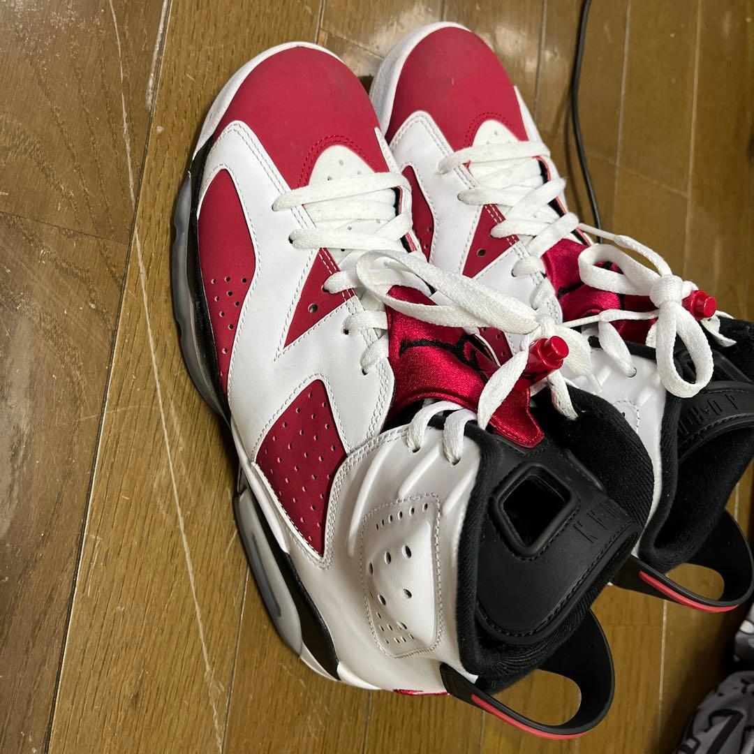 エアジョーダン 6 ホワイト/レッド/ブラック 値下げ依頼受け付けます