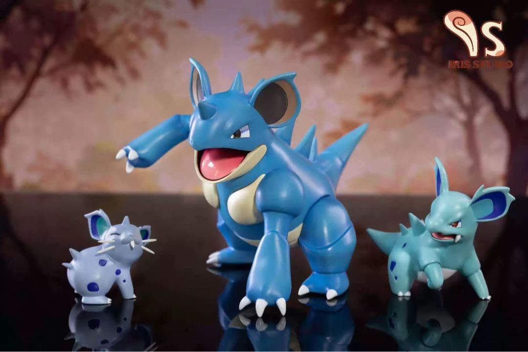 ニドラン・ニドリーノ・ニドキング フィギュアセット