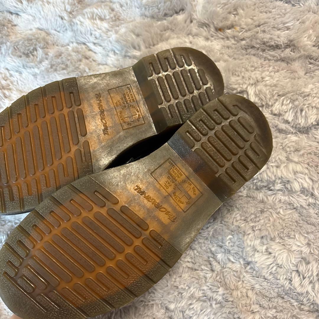 Dr. Martens タッセルローファー 黒ステッチ　UK4