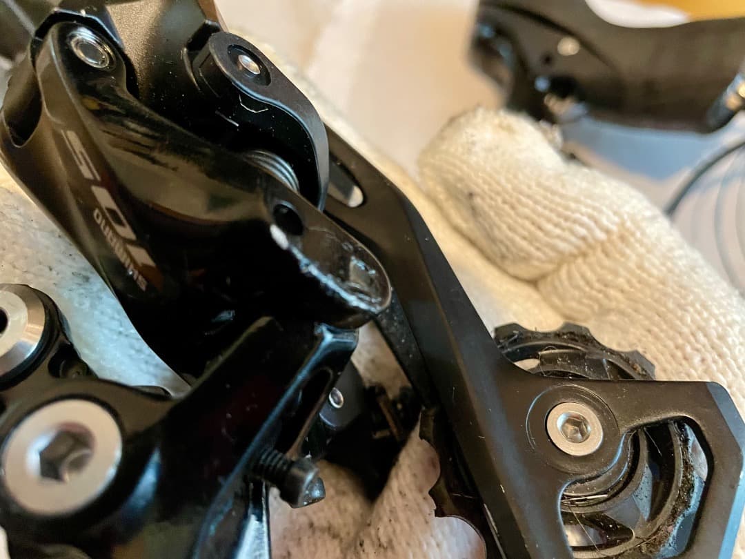 オ*ム様 SHIMANO 105 R7000セット 11S　ペダル付　走行100