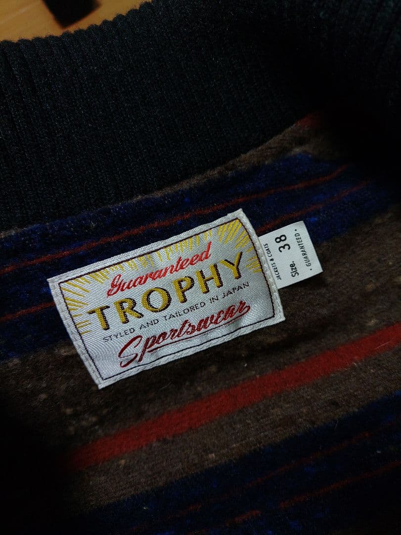 トップス TROPHY CLOTHING oiled duck storm vest