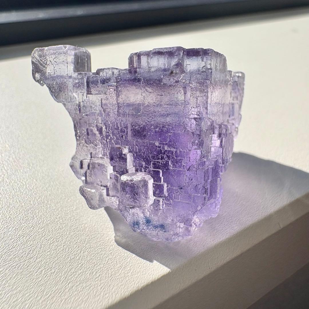 567 中国　新疆ウイグル自治区産　フローライト